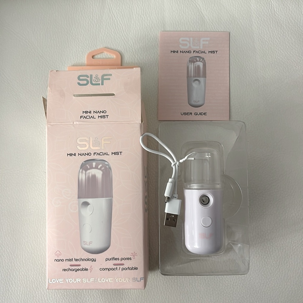 SLF Mini Nano Rechargeable Facial Mist Steamer